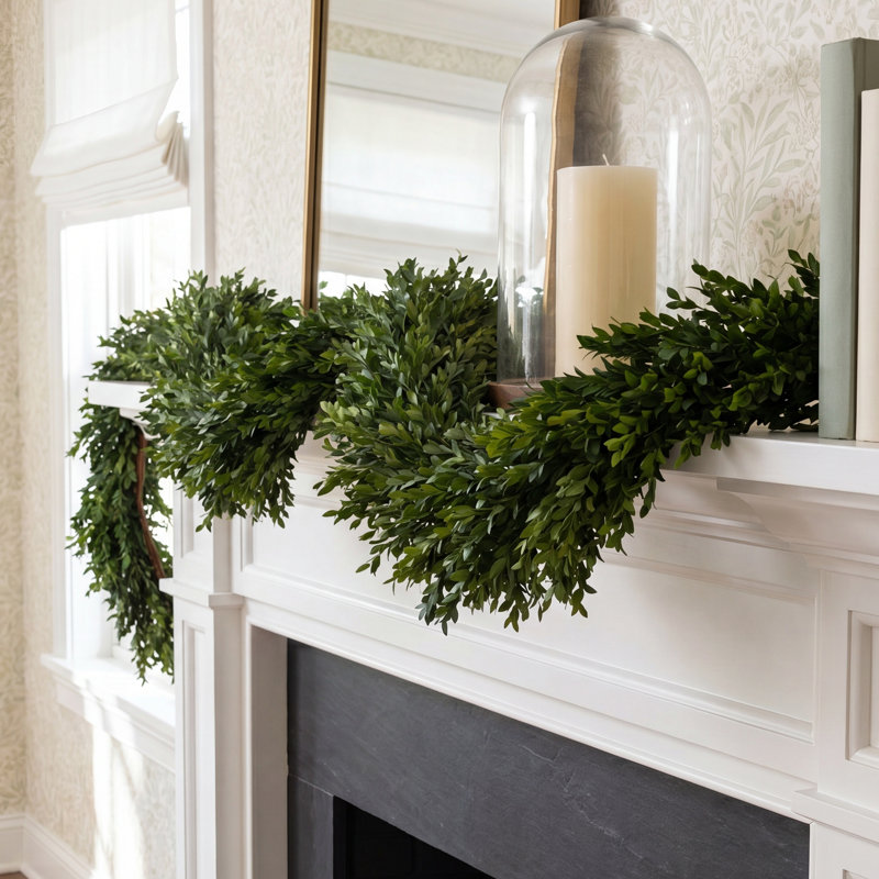The Holiday Aisle® 5' Mantle Garland | Birch Lane